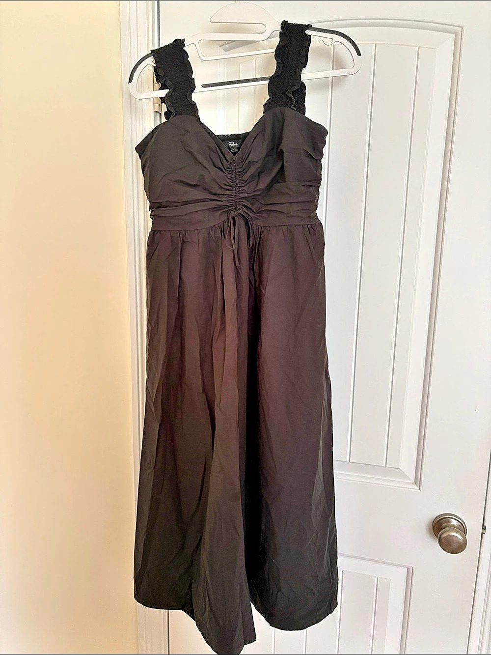 Rails Black Wide Leg Jumpsuit Size Medium